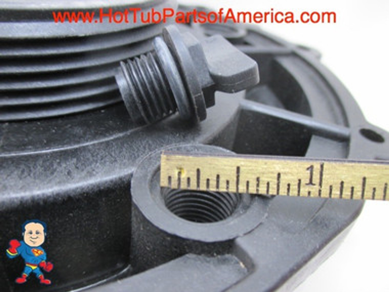 This Bleeder plug is usually found only on the newer style 48 or 56 frame and or the Jacuzzi Sundance versions of the Intertek LX Pump Wet Ends.... If you need the fine thread version this one is right if you need the Old Style Coarse thread version look for the old coarse thread version of the Intertek Lx Pump...
