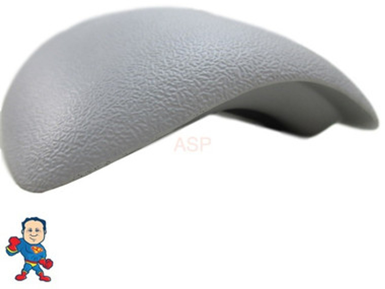 Hot Spring 1997-2007 Neck Pillow Gray Head Rest Watkins Video 2 Piece Replacement