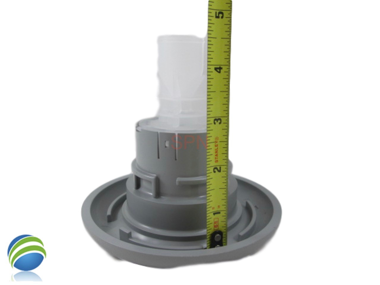 Nordic Hot Tub Retrofit 5 1/4" Jet with Glue Kit Gray Large VSR Spa