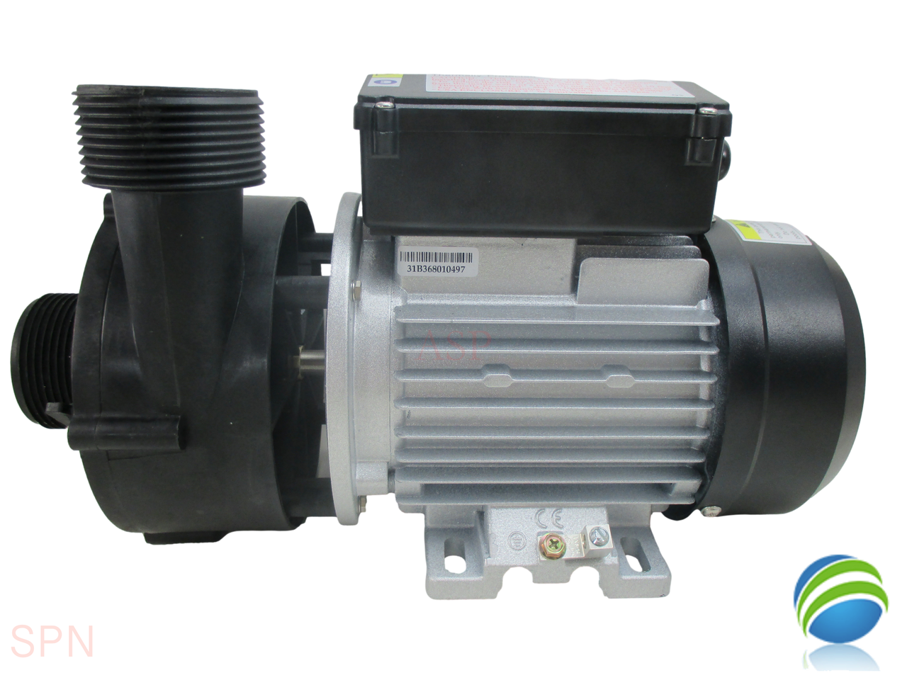 6500-907 LX Circulation Pump WTC50M 230V 2006+ Jacuzzi® J-400 Premium Sundance® 1 1/2" Side Discharge
