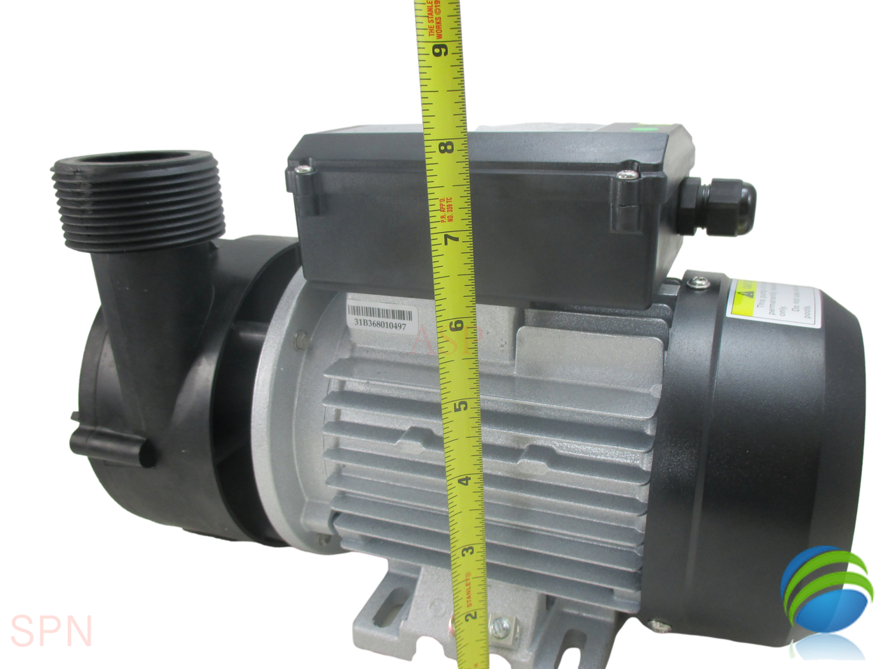 6500-907 LX Circulation Pump WTC50M 230V 2006+ Jacuzzi® J-400 Premium Sundance® 1 1/2" Side Discharge