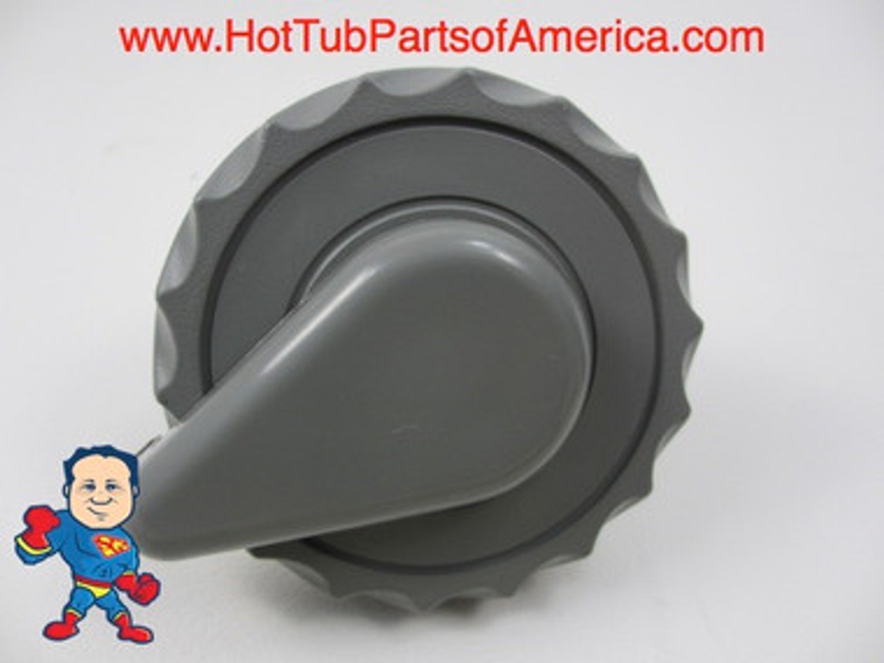 Air Control Valve 18 Scallop Gray 1" Spa Hot Tub Universal Waterway Video How To
