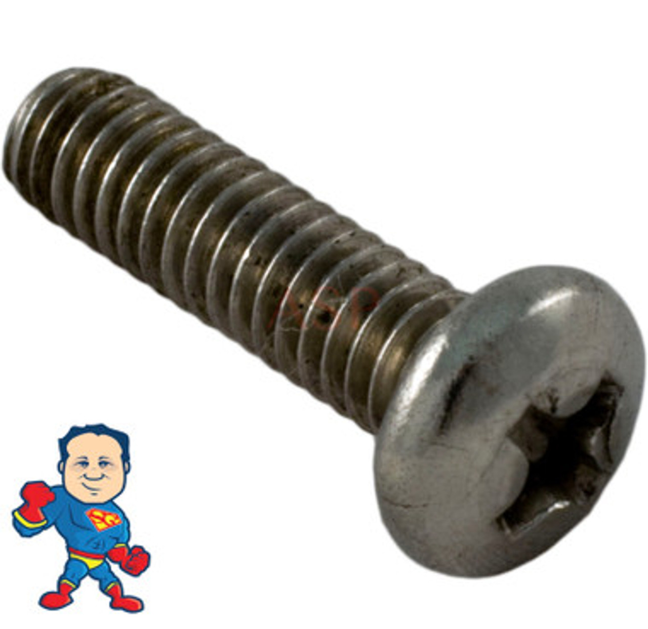 Screw, WaterWay, Executive, E-Series,Hi-Flo,Viper,Workman,EX2, 8-32 x 5/8"