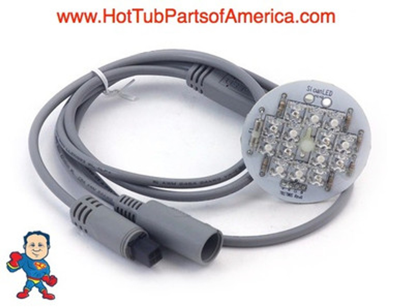 LED Light, Sloan, 14 LED, Sequencing, 12V w/36" Daisy Chain Cable