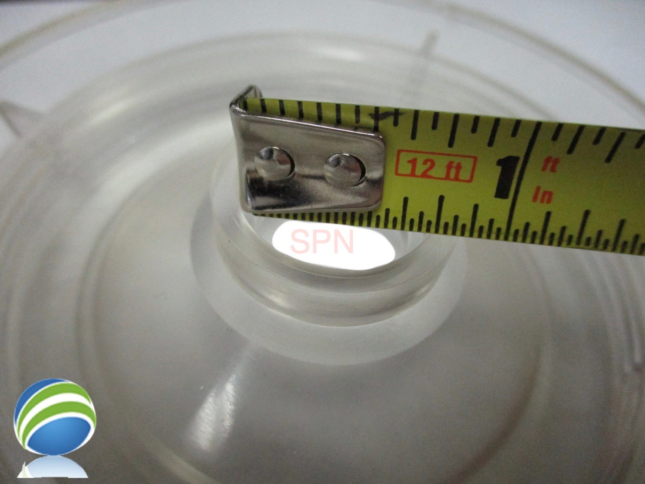 Spa Hot Tub Diverter Cap 3 3/4" Wide Clear Smooth Non Buttress How To Video