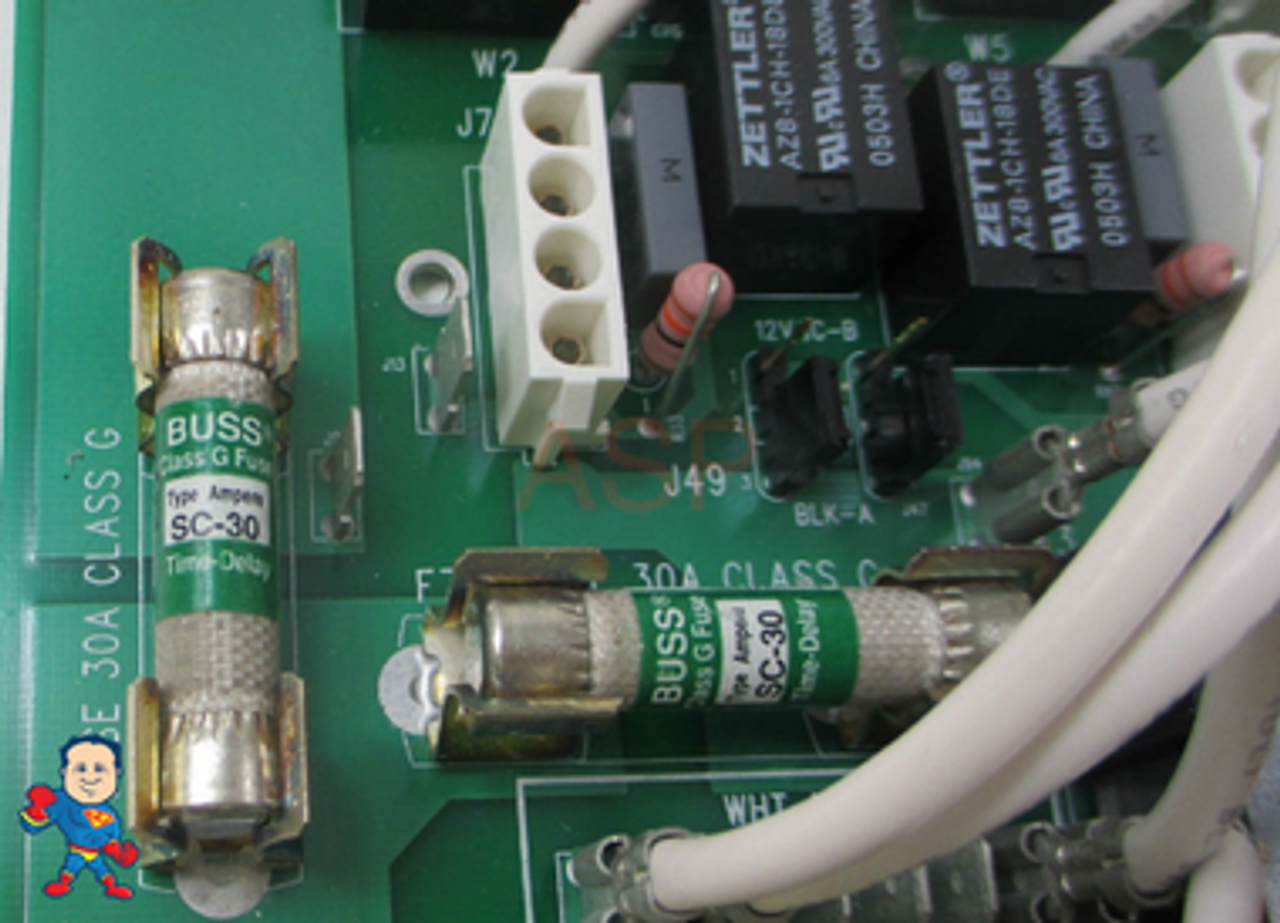 This is an example of this fuse in use on a board.. Board not included..