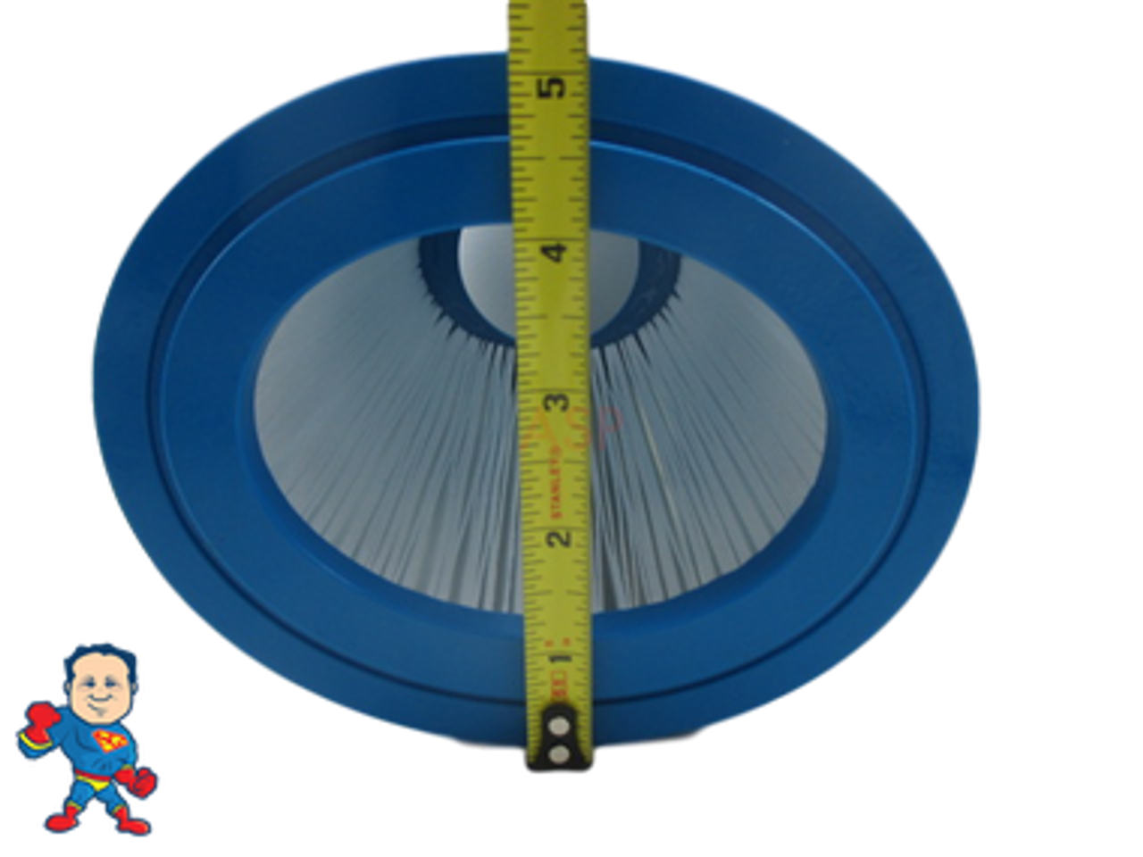 Oval ,Filter, 27 sqft, 9-3/4" Tall X 6-1/4" Wide at Widest Part of Oval (1) 3" Hole and (1) 4 1/8" Oval Hole Fits Dream Maker Spas