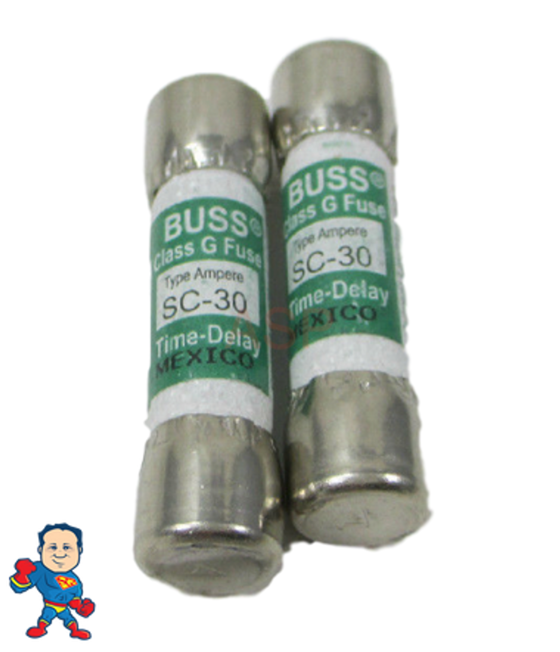 2 X Spa Hot Tub Fuse SC-30 SC30 30 Amp Buss Littlefuse SLC30 Balboa Gecko Lot