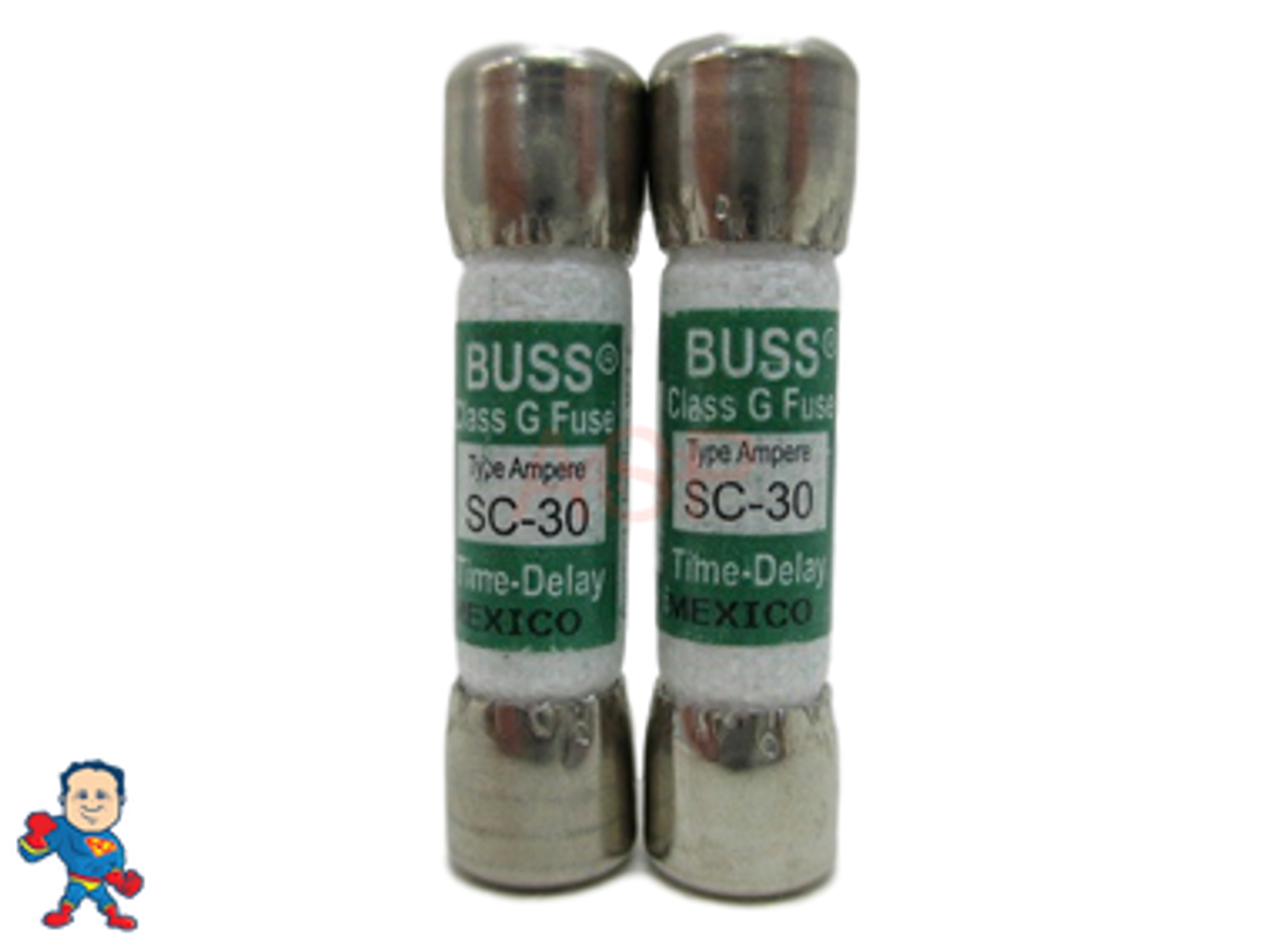 2 X Spa Hot Tub Fuse SC-30 SC30 30 Amp Buss Littlefuse SLC30 Balboa Gecko Lot