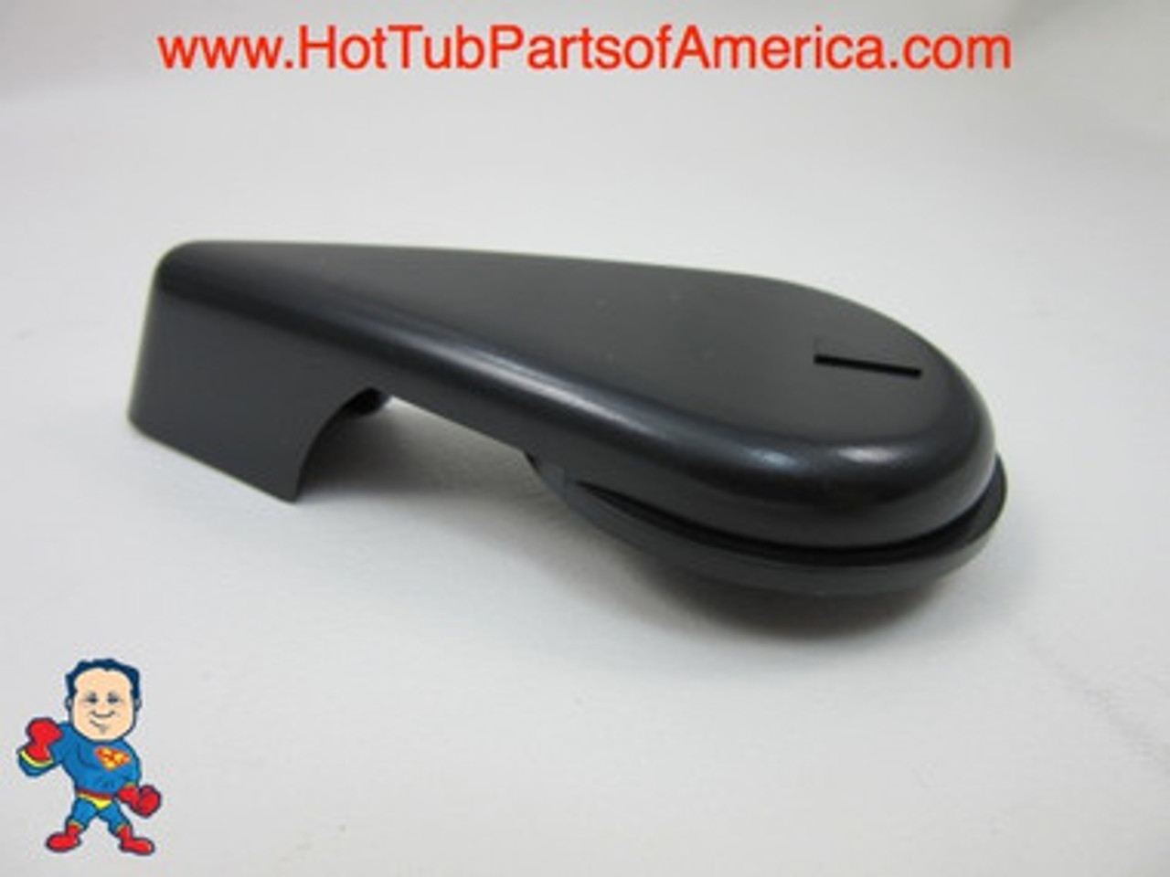 Master Spa Hot Tub Diverter Handle Black 1999-2003 Down East