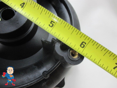 A 56 frame Wet End wet end measures about 5 3/4" center to center in an x pattern..