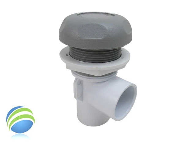 Hot Tub Spa Part Gray Waterfall Valve RENU Kit with (3) Straight (1) 90 Barbs