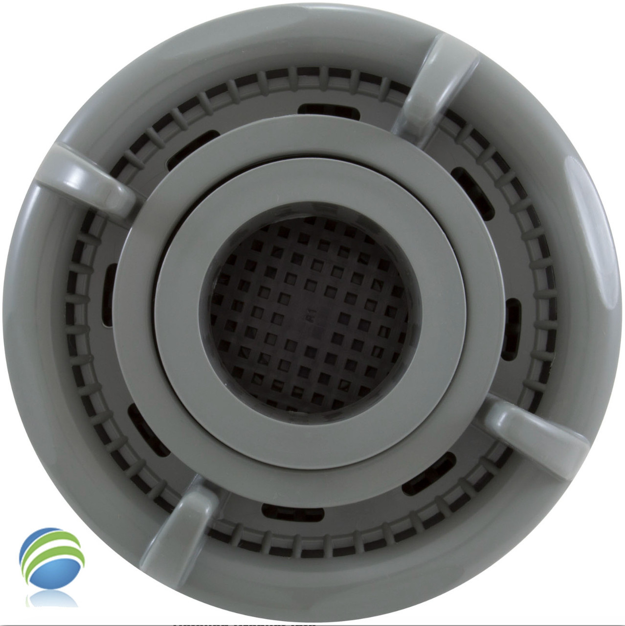Skim Filter, Waterway, Dyna-Flo, Top Mount, 25 Sq Ft, 2"Slip, Gray, 19 5/8", Floating Weir