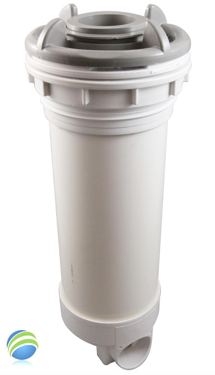Skim Filter, Waterway, Dyna-Flo, Top Mount, 25 Sq Ft, 2"Slip, Gray, 19 5/8", Floating Weir