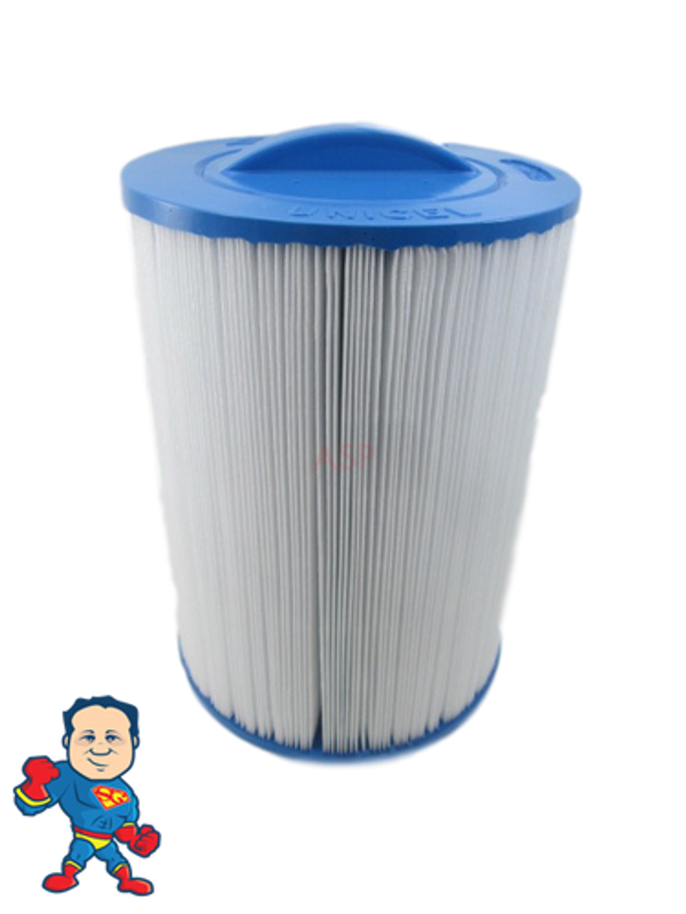 Dynasty Filter 8 1/4" Tall x 6' Wide 1-1/2"SAE Threaded 40sqft Fits Front Load Filter Housings