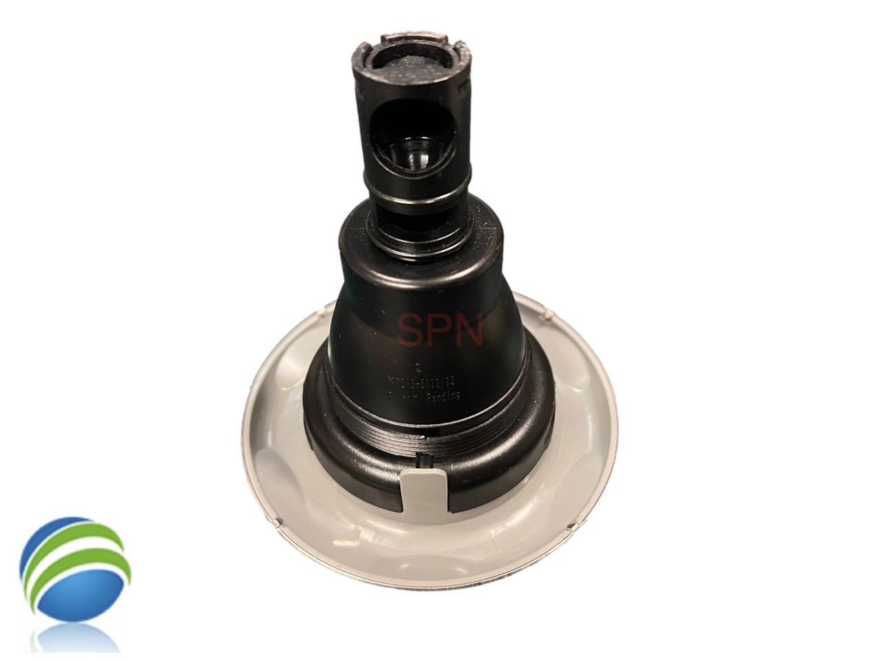 Jet Internal, Rising Dragon, Quantum, 5" face diameter, Directional, Stainless Steel, Gray, Threaded