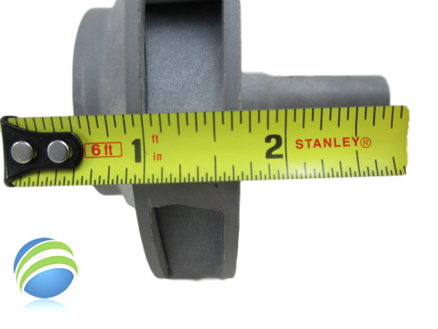 Impeller, Piranha, Sundance, Jacuzzi,  2.5HP, Fits some Piranha (8) Mount