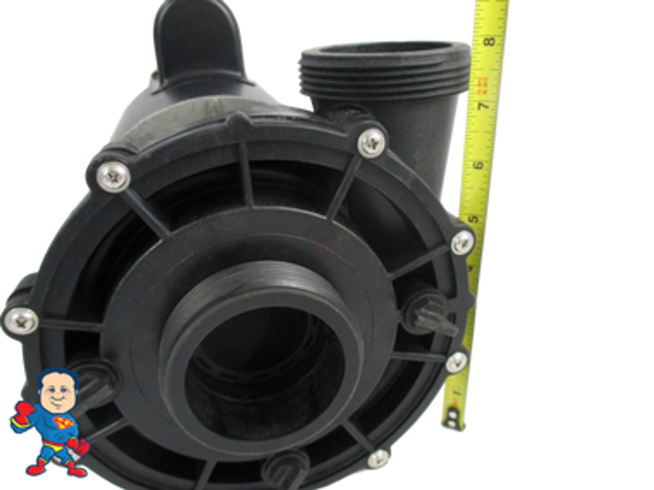 56Fr Jacuzzi® Intertek LX Pump with mounting bracket 2" X 2" 2 Speed 230V WUA400