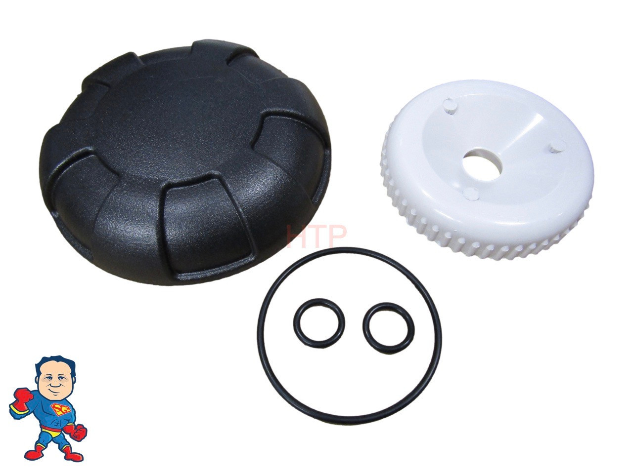 Note: This Cap is obsolete but we do have a cap and knob kit that will work in it's place and will be large and look great.. When you buy this cap you will receive the 6 Spoke style cap and knob you see in the second picture..