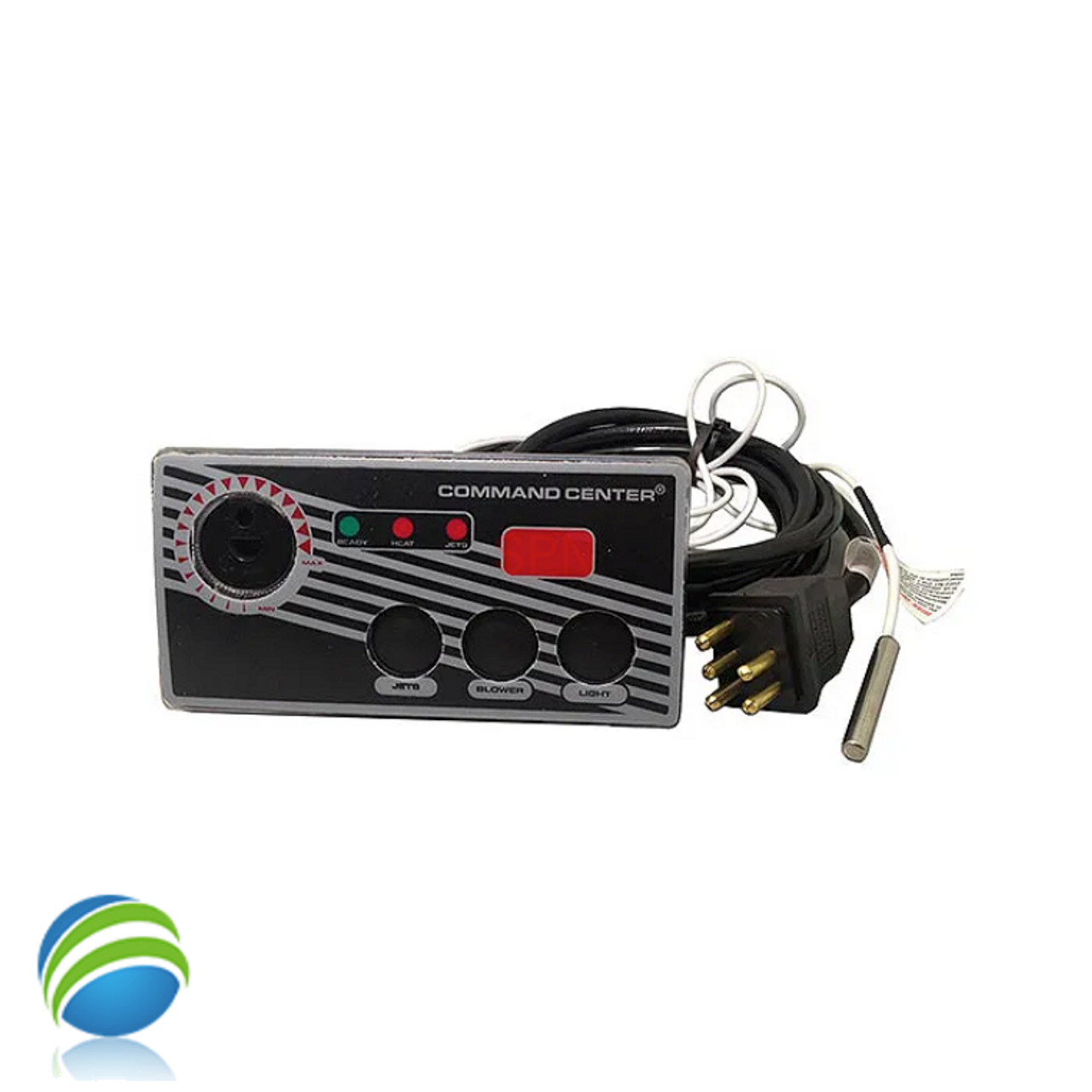 Analog Topside Control, Air, Tecmark, 115V, 3-Button, Temp Display w/10' Cable & Overlay, Command Center