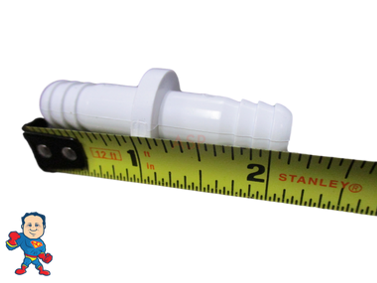 Connection Kit,  3/8" Tubing, 1/2" OD,  6" length for Air Systems or Jet Body Air Connections