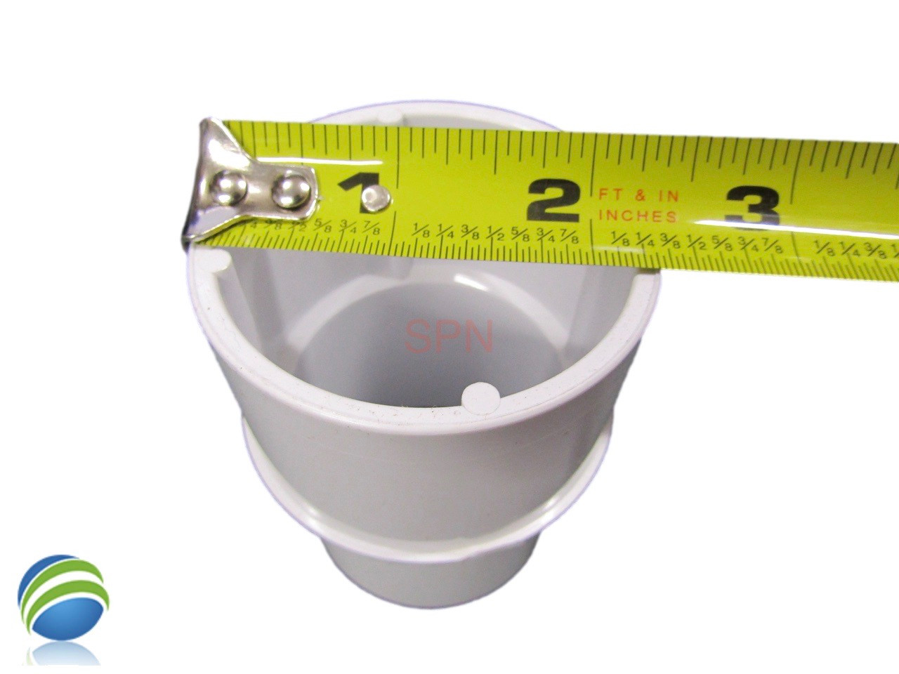 2" Plumbing to Inside 2" Pipe Adapter 2" slip x 2 1/8" Barb, Strong Spa
This adapter glues inside of a 2" PVC plumbing fitting and a 2" Inside Diameter Tube glues onto the barb..