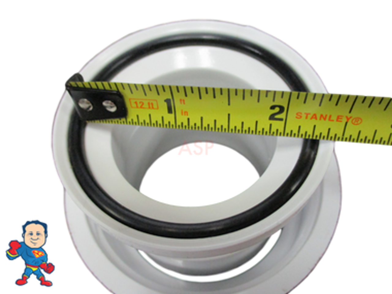 O-Ring, Fits Jacuzzi® J Pump Union Only, 2-2/16" Inside Diameter, 2-1/2" O.D.