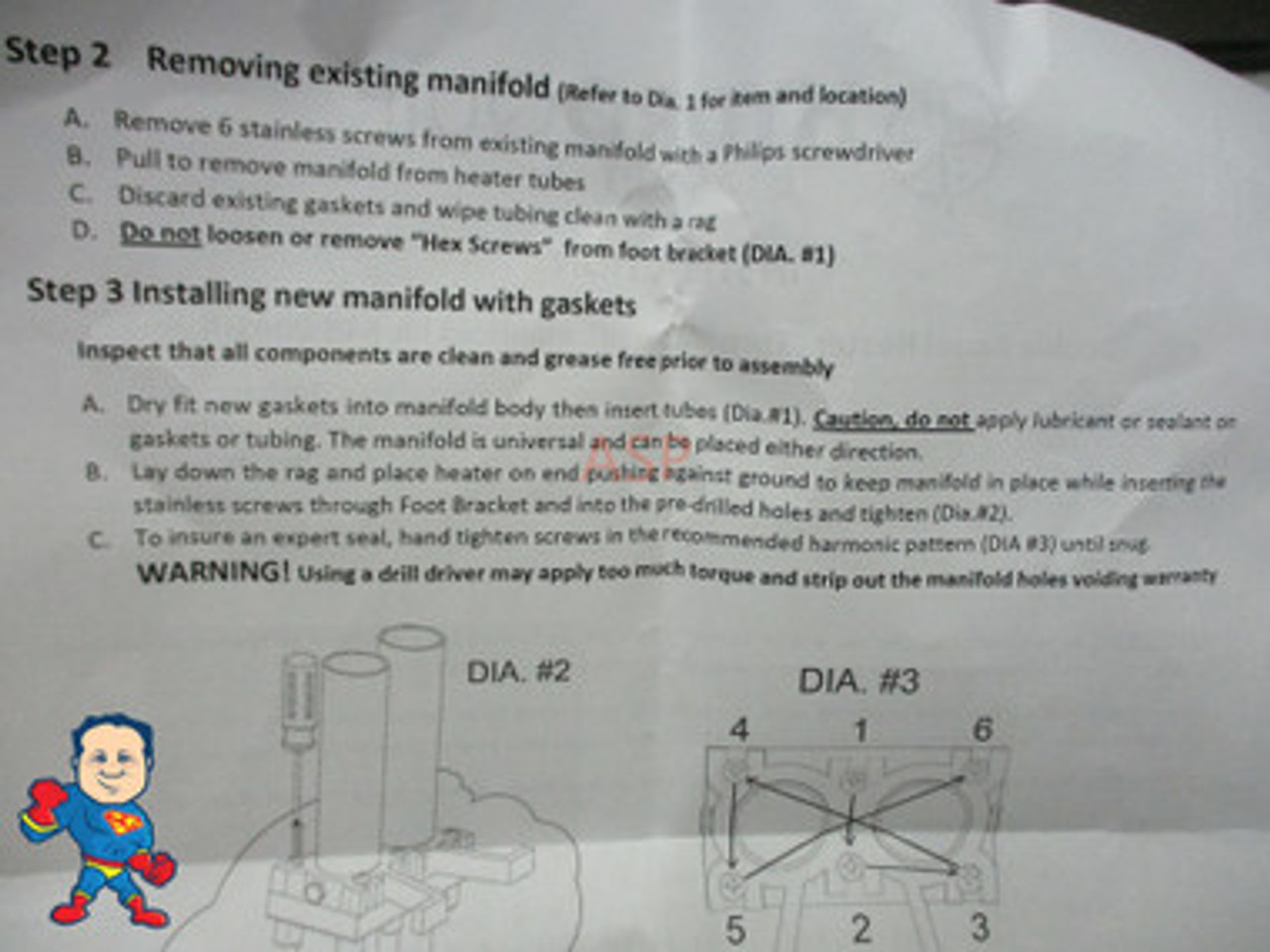 No Fault Heater Manifold Kit, Watkins Double Barrel Heaters, HotSpring, Tiger River