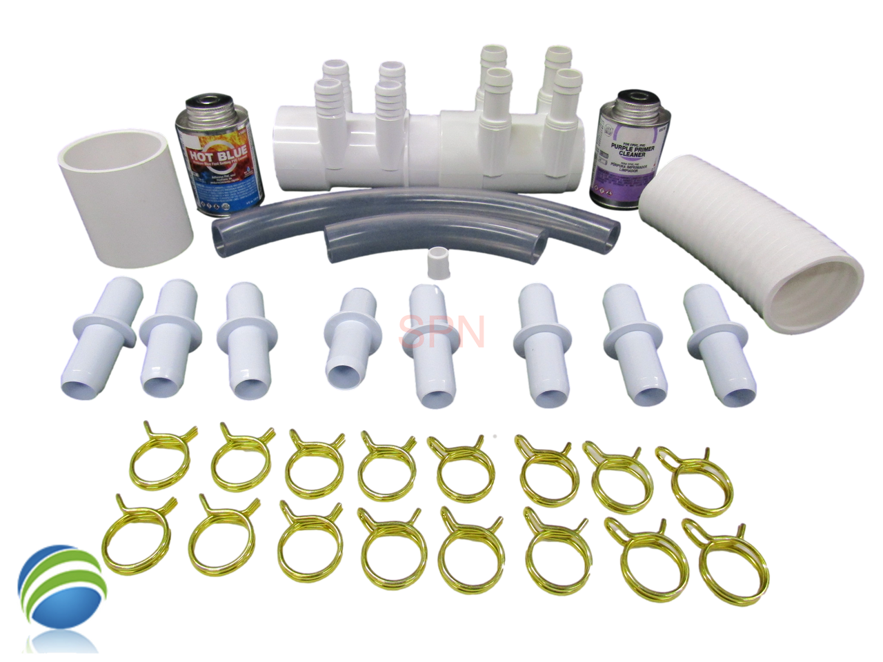 Manifold & Glue Dead End (8) 3/4" Outlet with Coupler Kit Video How To