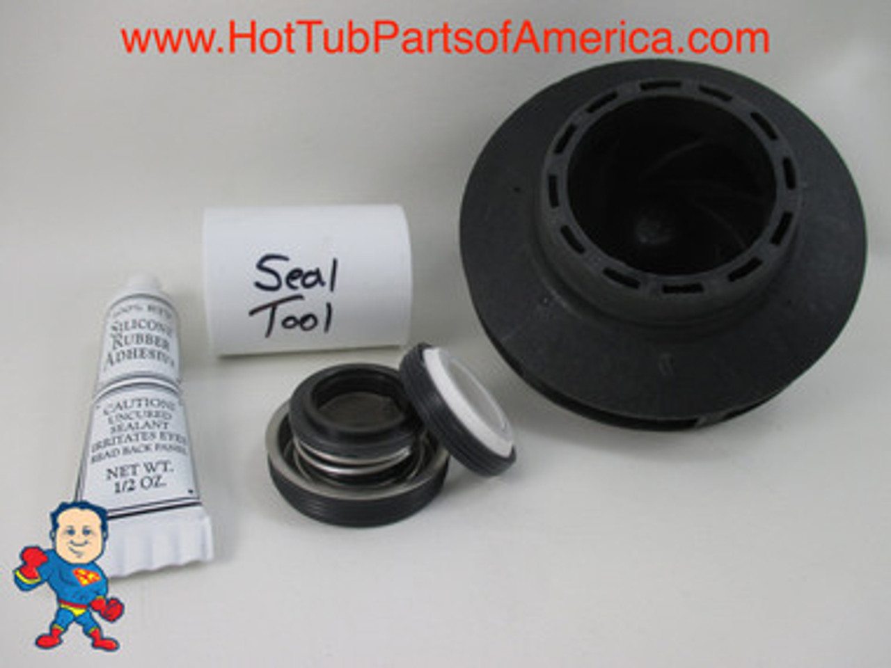 Watkins Vendor Code 3536 1019801-03  or 39577-03 Pump 2HP Impeller & Seal Kit