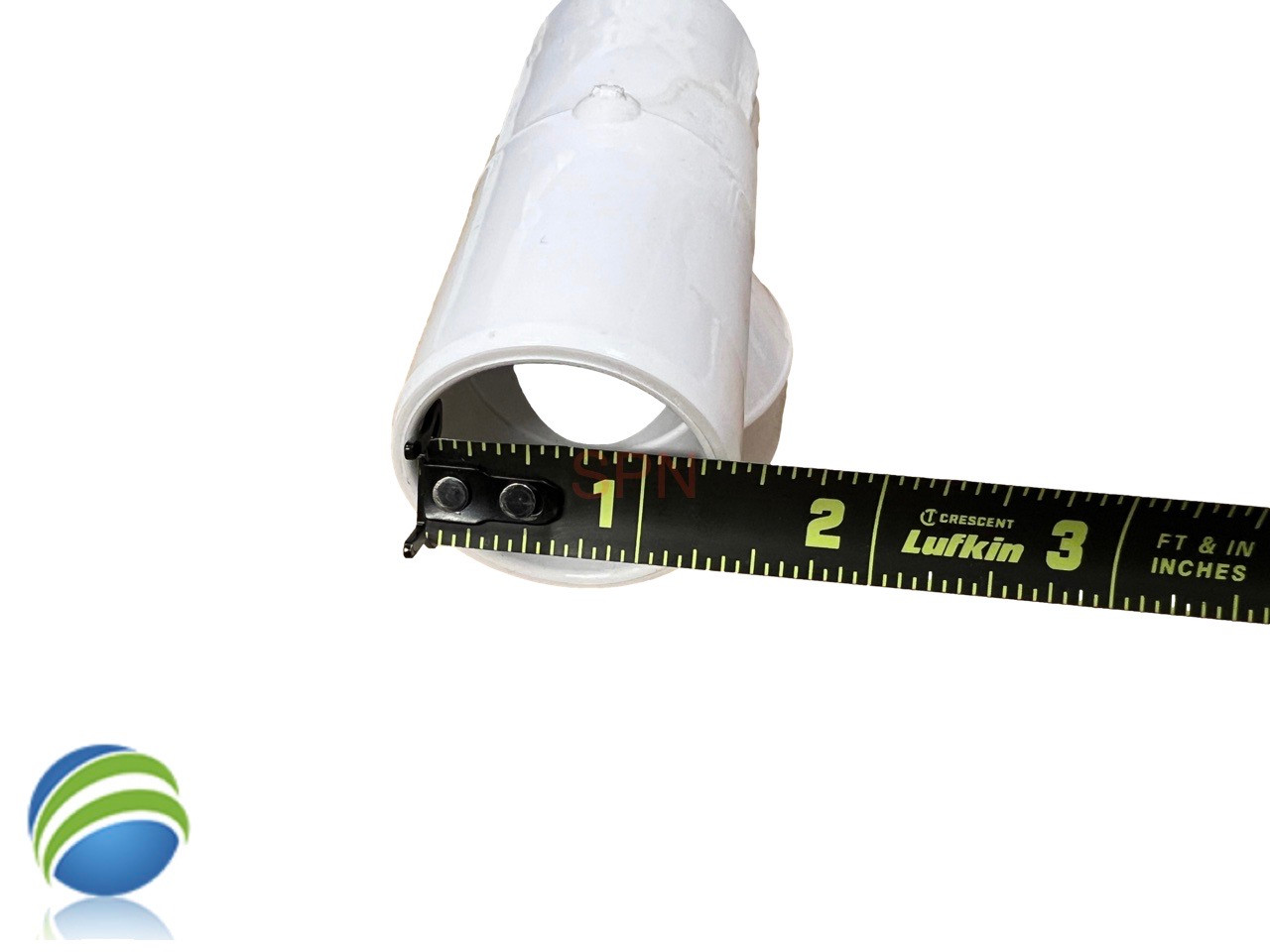 Jacuzzi Style Tee, 1" Slip x 2" Slip x 1" Slip, Short Socket