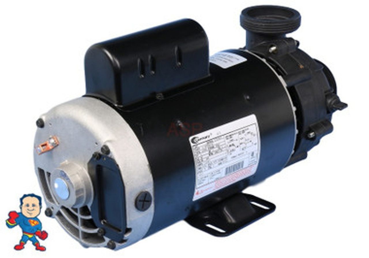 Pump, Sta-Rite, Dura-Jet, DJ, 3.0hp, 230v, 2-spd, 56fr, 2"Side Discharge