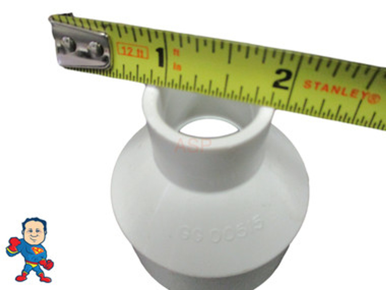 Bell Reducer, 1-1/2"Slip x 1/2" Slip, 00515