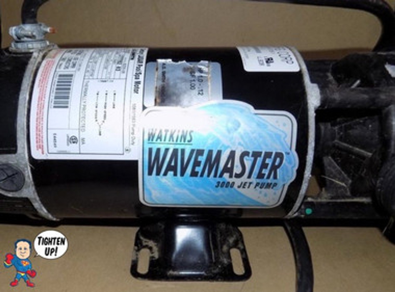 Wavemaster 3000, 39584, 34677, 04184, Complete Pump, 1.0HP, 115v, 48fr, 1-1/2", 1 or 2 Speed