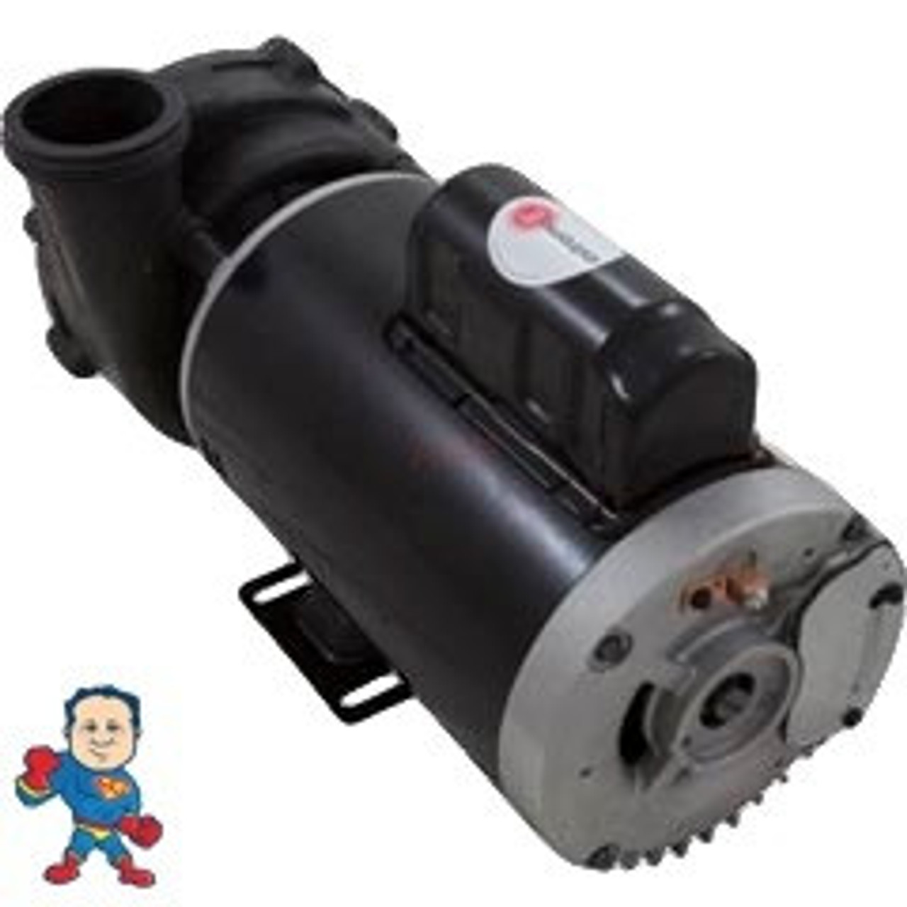 Pump, Waterway, EX2, 2.5hp, 230v, 2-spd, 56fr, 10.0A, 2"
This pump is the Waterway Version of an Aqua-Flo XP2 or XP2E.. It is an exact replacement for the Aqua-Flo Xp2e 56fr pump..