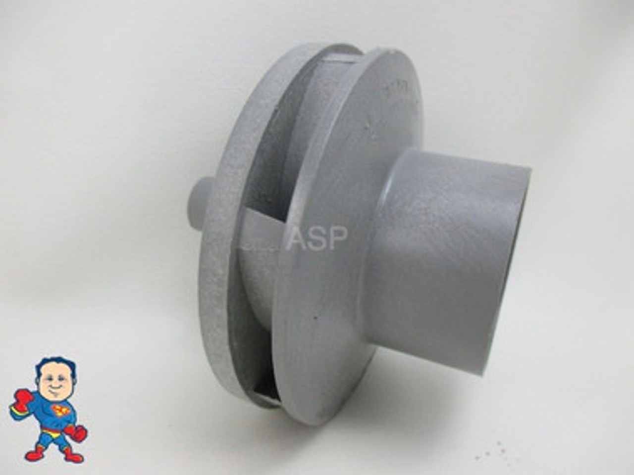 Impeller, Waterway, HiFlo, Side Discharge, 1.0hp Hi-Flo, Hi Flo, Code "C"