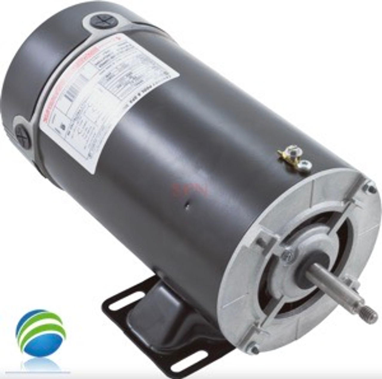 Pump Motor Only, 39577, Watkins,  Wavemaster 9000, 2.0HP, 115v/230V, 20.0A/10.0A, 48 frame, 1 Speed, Vendor 4081