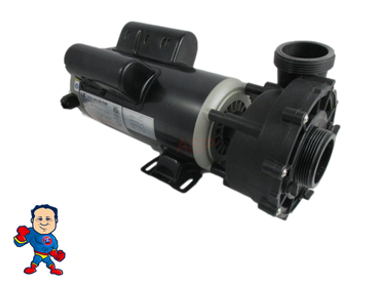 Spa Hot Tub 48Fr Guangdong LX Pump 2" X 2" 1.5HP 2 Speed 115V WUA