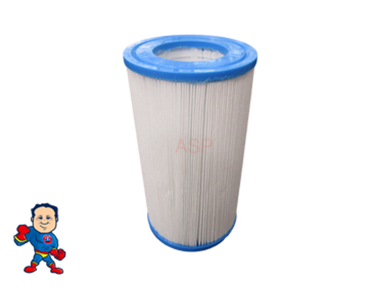 Filter, Cartridge, 10sqft, 7-1/8" Tall X 3 7/8"Wide  2-1/8"Hole Master Spa Down East