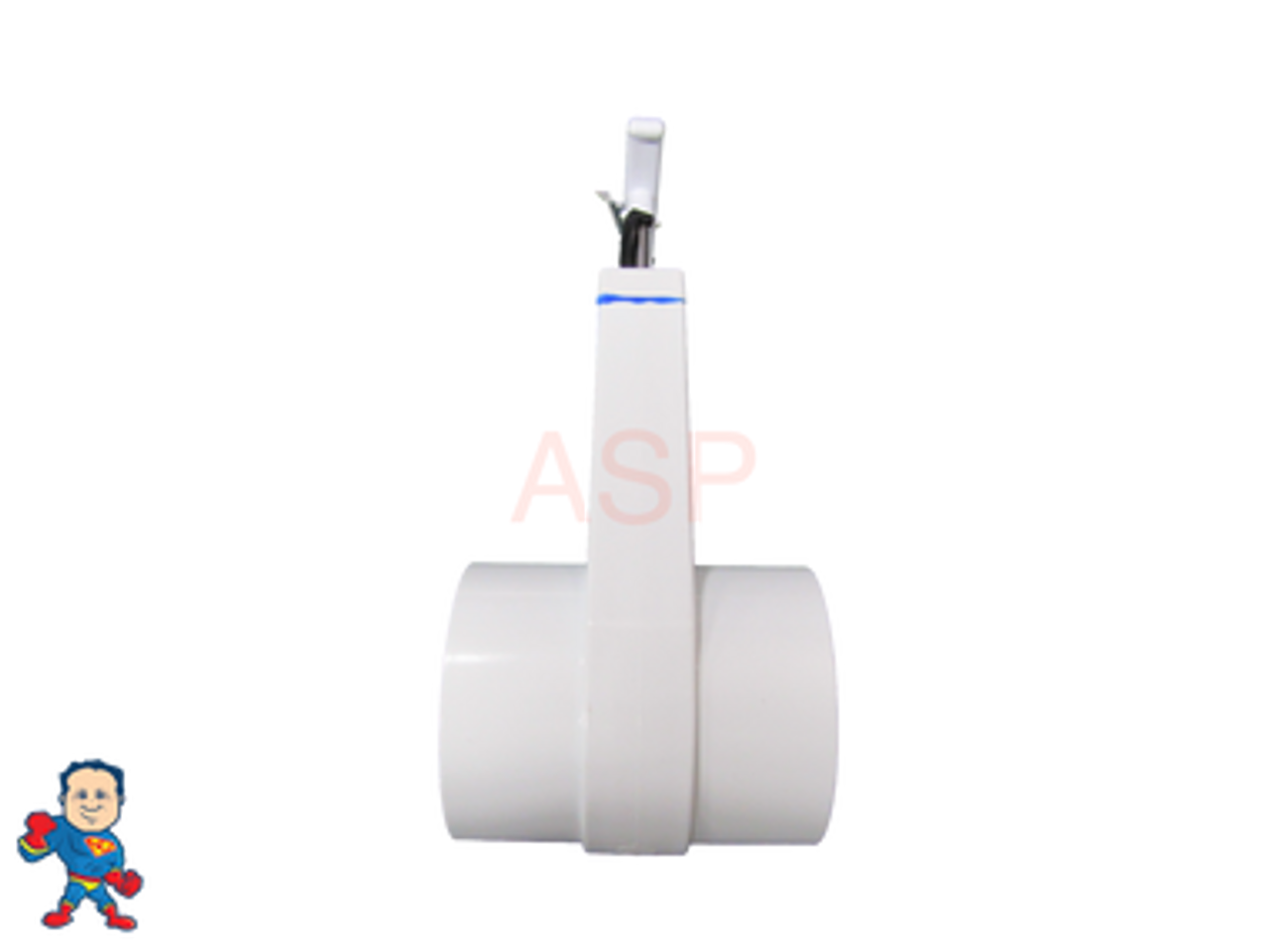 Hoss Gate Slice  Valve, Unibody,  2" Slip x 2" Slip
This is a slice valve that has fittings on both sides that will receive a 2 3/8" OD fitting or pipe.