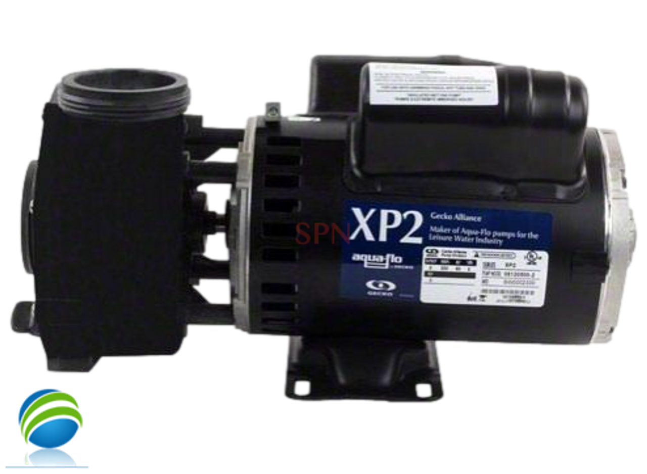 Complete Pump, Aqua-Flo, XP2, 2.5HP, 230v, 2-spd, 48frame, 2", 1 or 2 speed 10.7A
The Suction and Pressure Sides measures about 3" Edge to Edge..