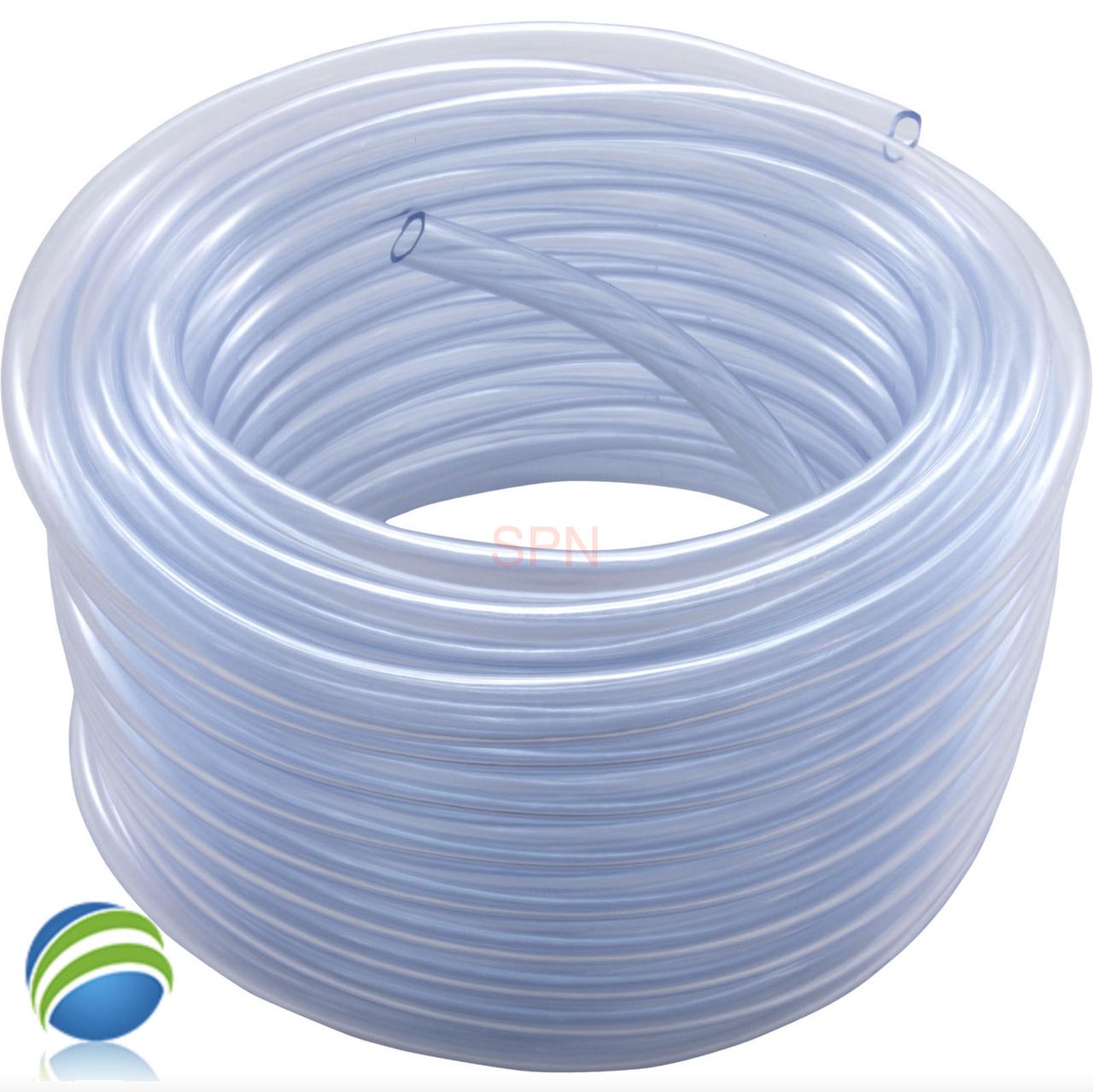 Air or Water Tubing, Vinyl, 1/4"id x 3/8"od, 100ft Roll