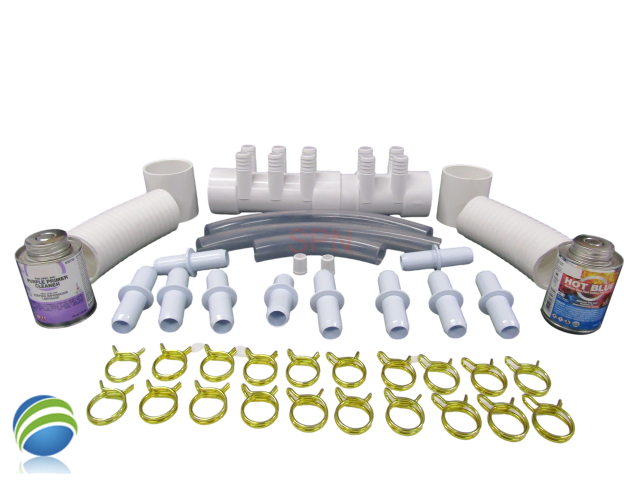 Manifold Open (10) 3/4" Outlet with Double Coupler Glue Kit Video How To
