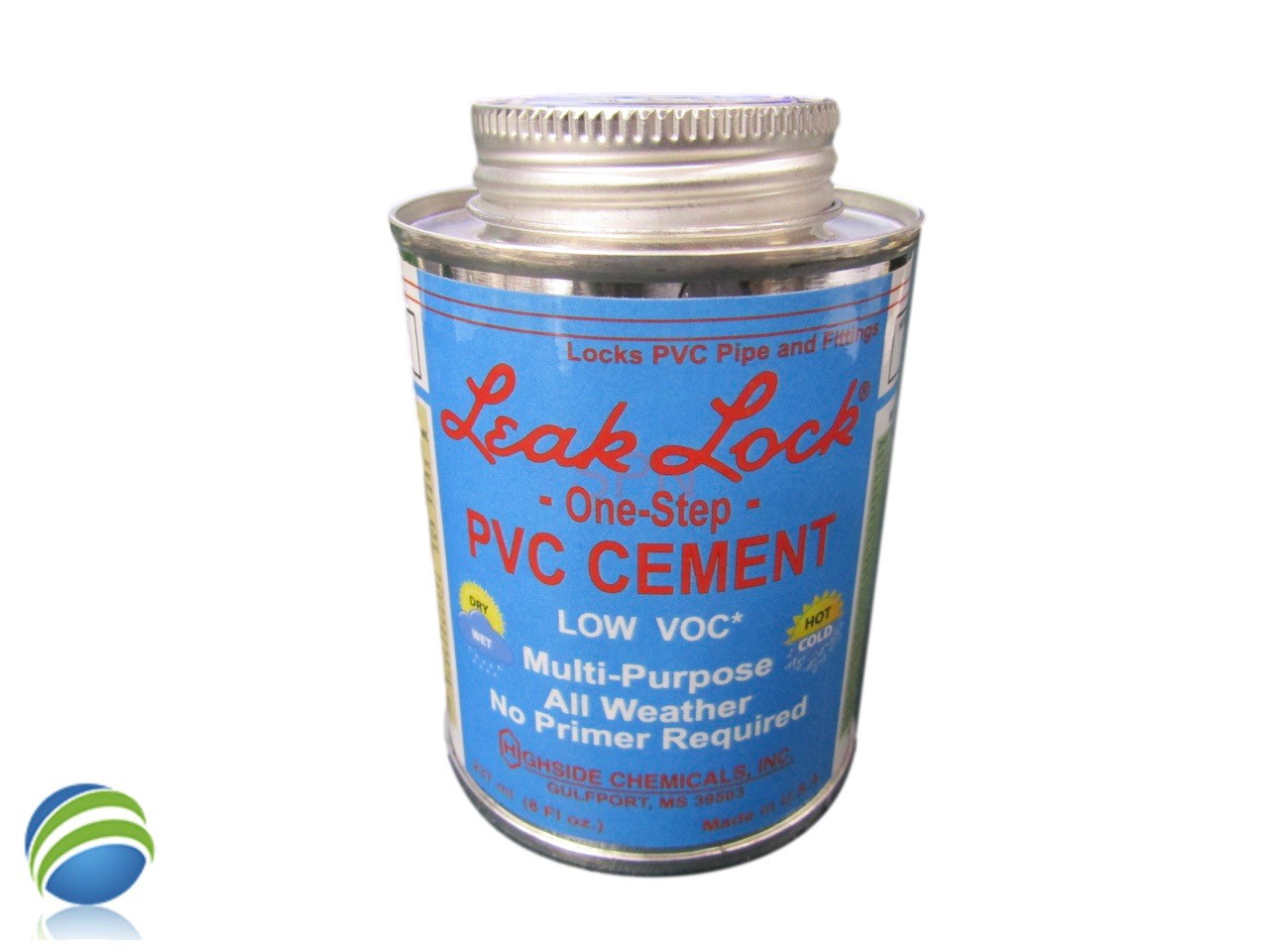 PVC Leak Loc Low Voc Hot Blue Glue  8oz for Hot Tub Spa PCV Plumbing Repair 
No Purple Primer Needed..