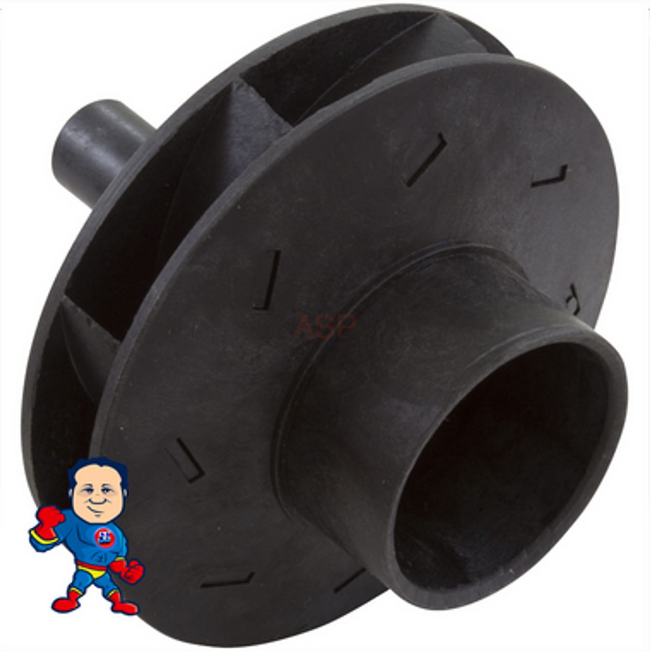 91693700, Impeller, Gecko AquaFlo FMHP/FMCP/TMCP/, 2.0hp, 3-11/16"diameter