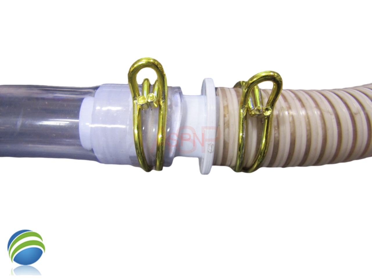 This is an example of the barb coupler installed inside of 3/4" ID Tubing with a Clamp.. Note: Tube and Clamp not included they are for illustration we do offer them in our store.