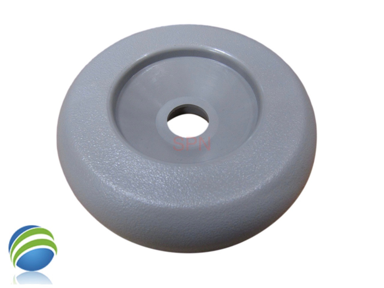 Spa Hot Tub Diverter Cap 3 3/4" Wide Gray Smooth 5 Scallop Non Buttress How To Video