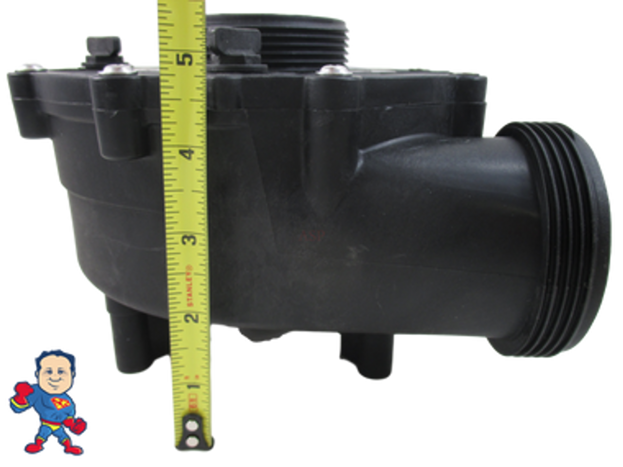 2.5HP Pump Wet End Fits MAY 2009+ JACUZZI® PREMIUM OR SUNDANCE® 6500-352, 6500-365, 6500-367 or 6500-363 with WUA400