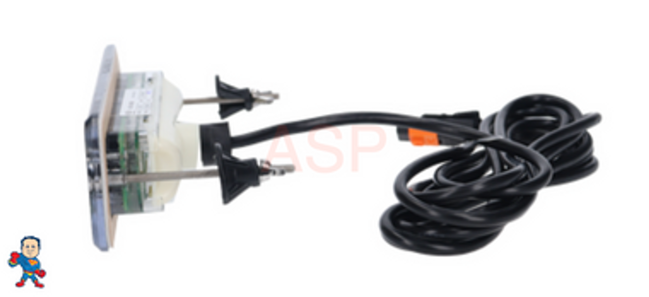 Topside  Control, Gecko, IN.K300, 4-Button, LCD, Pump1, Pump2, 10' Cable, w/in.link Plug