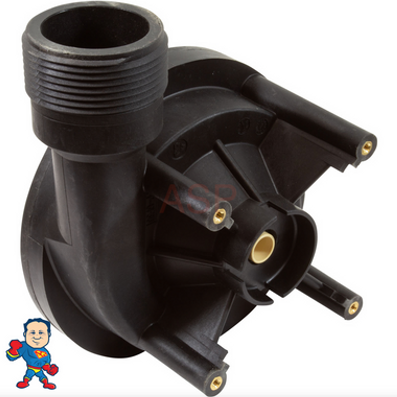 Wet End for 1431501-03 Lifesmart Pump, Watkins LX , 1.0HP, 115, 1-1/2"MBT, Side Discharge, Vendor Code 3536